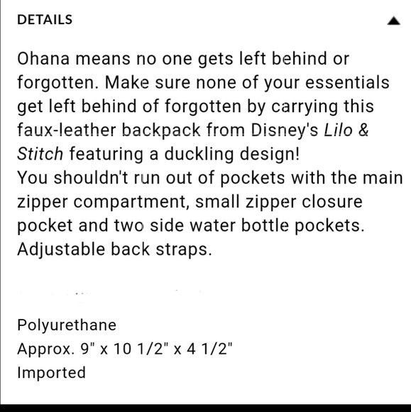 NWT Loungefly Lilo and Stitch Ducklings Mini Backpa… - Picture 7 of 14